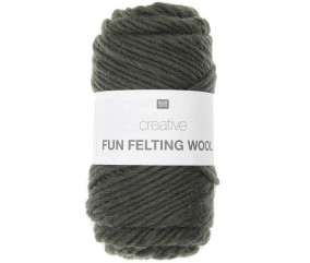 Laine à feutrer créative CREATIVE FUN FELTING WOOL - Rico design