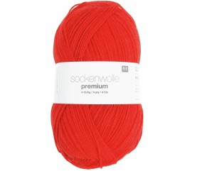 Fil à chaussette SOCKENWOLL PREMIUM 4 brins - 100gr - Rico Design