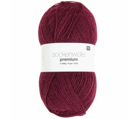 Fil à chaussette SOCKENWOLL PREMIUM 4 brins - 100gr - Rico Design
