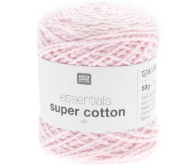 Coton à tricoter ou crocheter Essentials Super Cotton DK - Rico Design