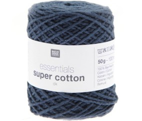 Coton à tricoter ou crocheter Essentials Super Cotton DK - Rico Design