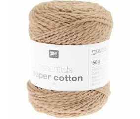Coton à tricoter ou crocheter Essentials Super Cotton DK - Rico Design