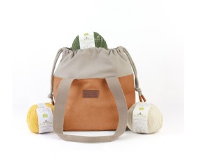 Sac à ouvrage Outdoors Eco Vita - 28 x 24 x 14 cm - 2 coloris - DMC