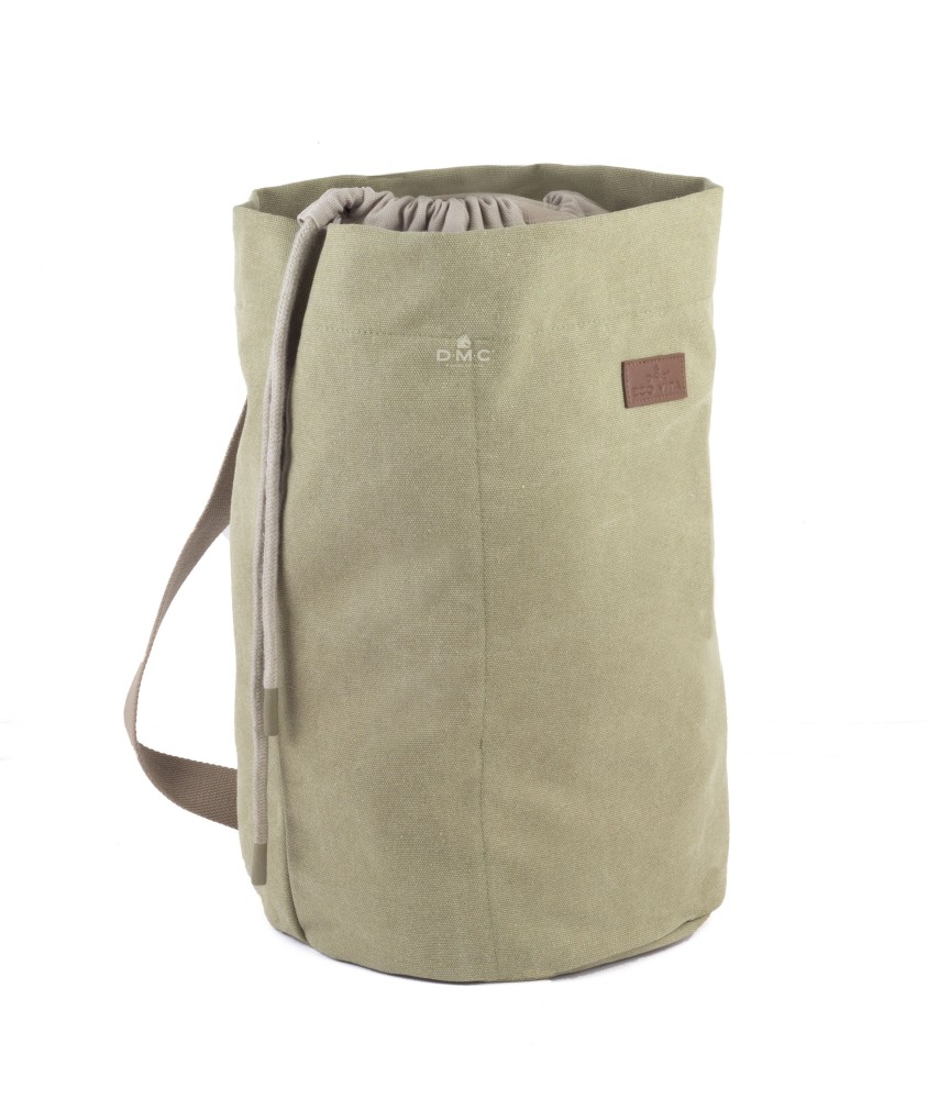 Sac à ouvrage matelot Eco Vita - 45 cm × Ø 26 cm - 2 coloris - DMC