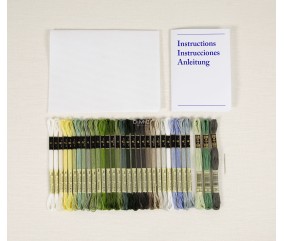 Kit point de croix Paysage printannier – DMC