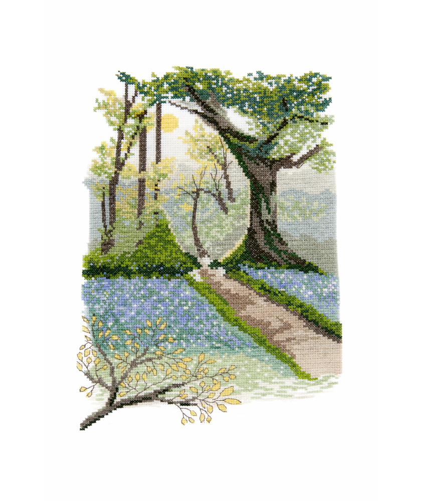 Kit point de croix Paysage printannier – DMC