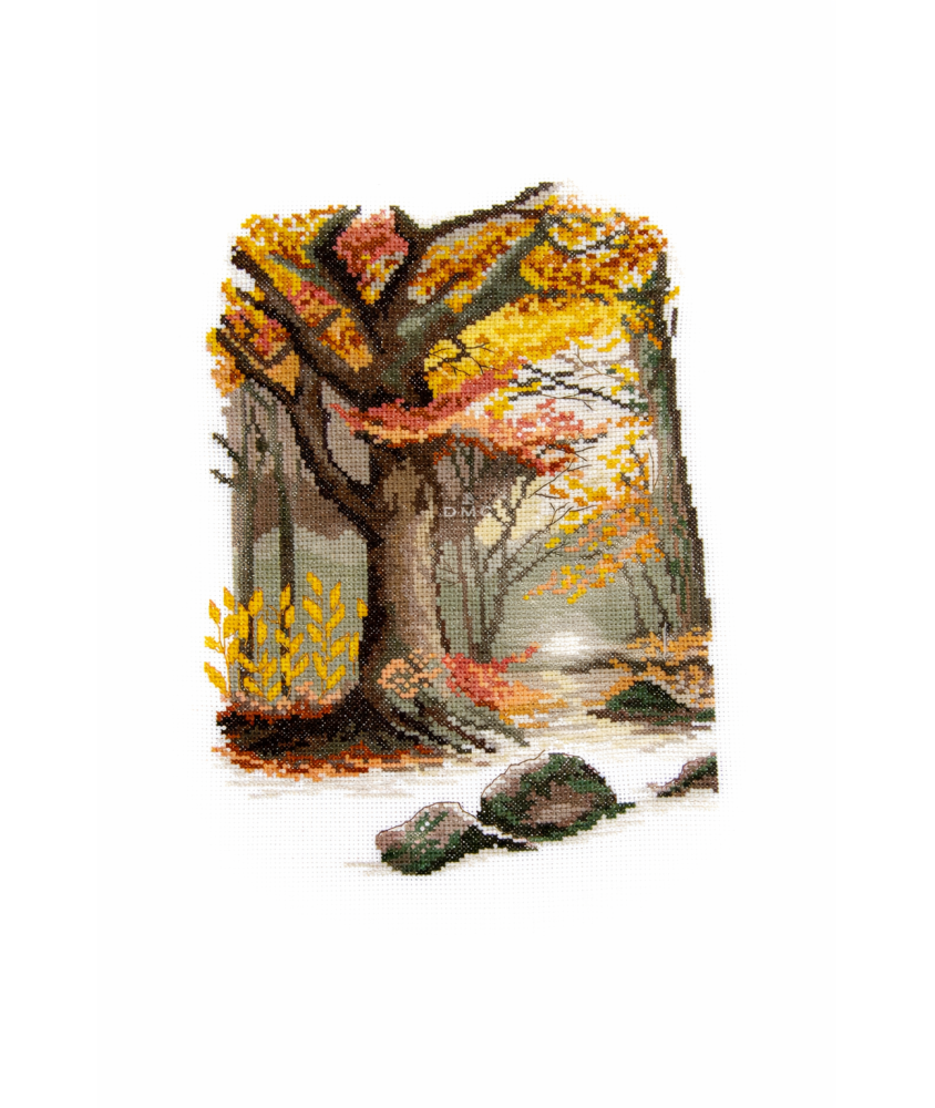 Kit point de croix Paysage automnal – DMC