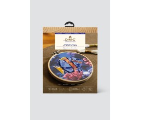 Kit point de croix Vie Marine - Poisson - DMC