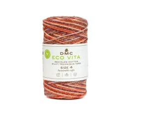 Coton recyclé ECO VITA 4 MULTICOLORE (250gr) ! - Dmc - certifié Oeko-Tex