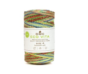 Coton recyclé ECO VITA 4 MULTICOLORE (250gr) ! - Dmc - certifié Oeko-Tex