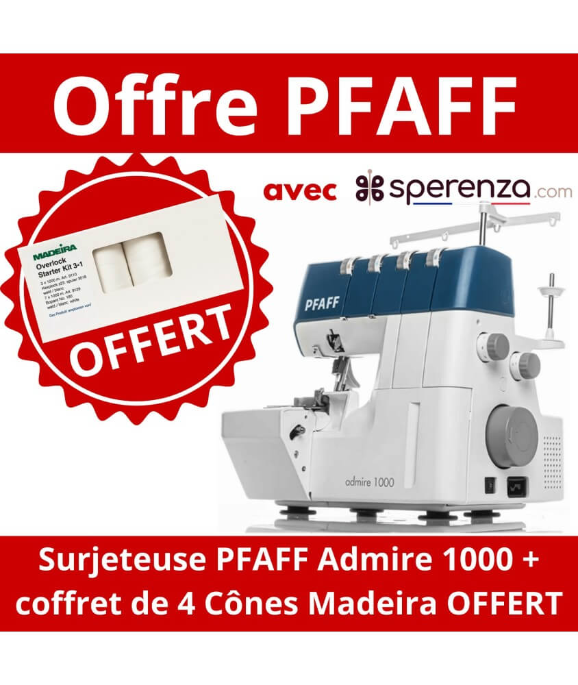 oFFRE pFAFF Admire 1000 sperenza cadeaux solde offre remise