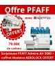 Surjeteuse PFAFF Admire Air 5000 - La liberté de créer, sans contrainte d’enfilage
