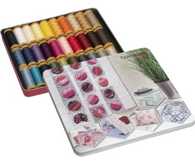 Coffret de 30 bobines de fil à coudre 100 m, 100% Coton - Gütermann Sperenza