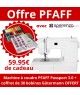 Machine à coudre électronique PFAFF Passport 3.0 – Compacte, puissante & transportable – Garantie 5 ans