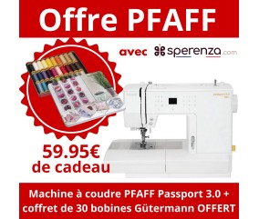 PFAFF Passport 3.0 cadeau offre exclusive remise promo solde promotion