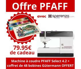 Machine à coudre mécanique PFAFF Select 4.2 sperenza cadeau boutique solde promotion