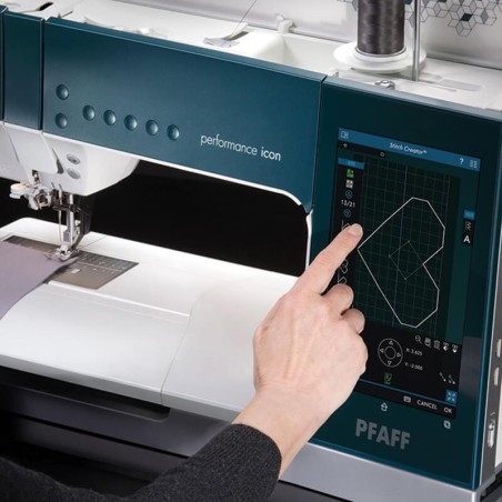 PFAFF Performance Icon - écran tactile couleur de 10,1 pouces