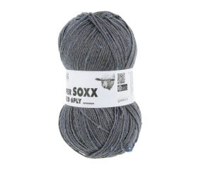 Pelote à tricoter SUPER SOXX TWEED 6 fils - 150 Gr - Lang Yarns : La laine robuste, chaude et élégante