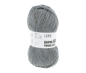 Pelote à tricoter SUPER SOXX TWEED 6 fils - 150 Gr - Lang Yarns : La laine robuste, chaude et élégante