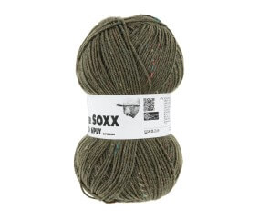 Pelote à tricoter SUPER SOXX TWEED 6 fils - 150 Gr - Lang Yarns : La laine robuste, chaude et élégante
