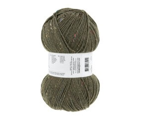 Pelote à tricoter SUPER SOXX TWEED 6 fils - 150 Gr - Lang Yarns : La laine robuste, chaude et élégante