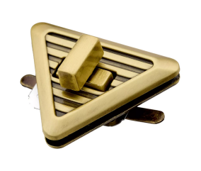 Fermoir pour sac à main Triangle 40mm - Prym