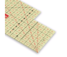 Règle pour le repassage transparente 20x10cm - Prym