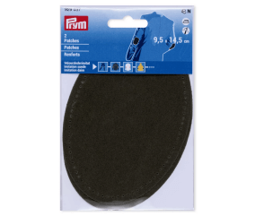 Lot de 2 Renforts imitation daim thermocollant 9,5 x 14,5 cm - Prym