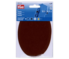 Lot de 2 Renforts imitation daim thermocollant 9,5 x 14,5 cm - Prym