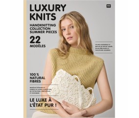 Livre Luxury Knits - Collection pièces d'été - Rico Design