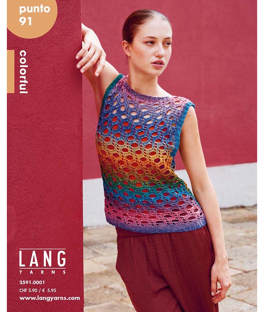Livre Punto N°91 – COLORFUL - Lang Yarns