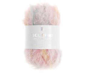 Fil fausse fourrure RICORUMI FURRY FURRY PRINT- 25 gr - Rico Design - Idéal pour les amigurumis et créations douillettes