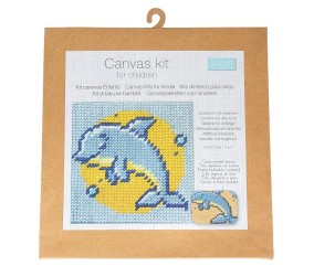 Kits Canevas enfant - 17 x 17 cm -Trimits