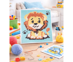 Kits Canevas enfant - 17 x 17 cm -Trimits