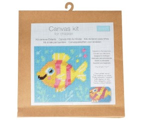 Kits Canevas enfant - 17 x 17 cm -Trimits