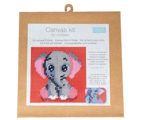Kits Canevas enfant - 17 x 17 cm -Trimits