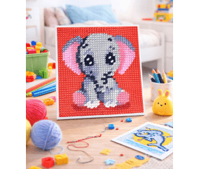 Kits Canevas enfant - 17 x 17 cm -Trimits