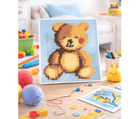 Kits Canevas enfant - 17 x 17 cm -Trimits