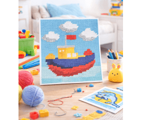 Kits Canevas enfant - 17 x 17 cm -Trimits