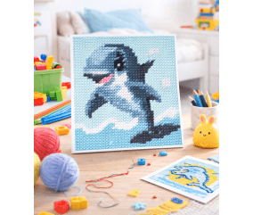 Kits Canevas enfant - 17 x 17 cm -Trimits