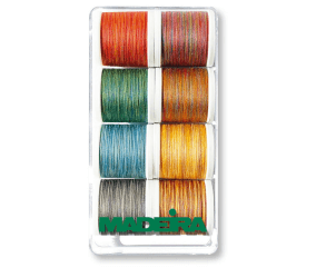 Coffret de Fils à Coudre Aerofil Multi - 8 x 200m - Madeira