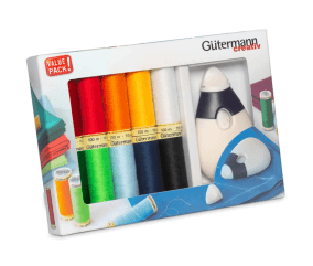 Set de 10 Fils Pour Tout Coudre 100 m + Craie de Tailleur - Gütermann