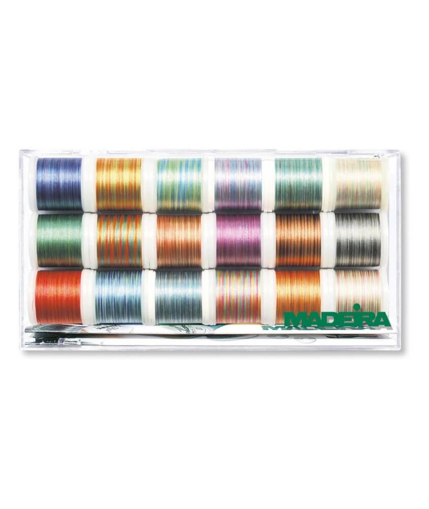 Coffret Fils à Broder Polyneon Madeira