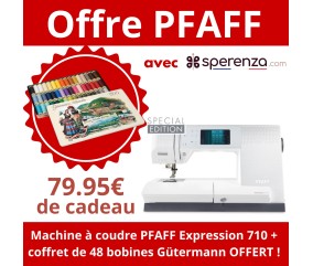 PFAFF Expression 710 cadeau solde promo opération sperenza promotion affaire offre