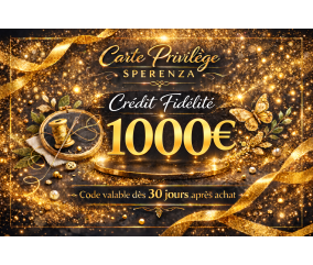 Carte Privilège Sperenza...