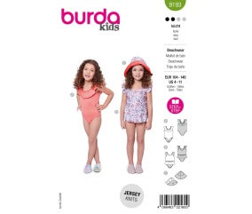 Patron Burda 9193 - Vêtements de plage - Maillots de bain