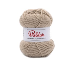 Pelote de laine à tricoter PARTNER 3.5 - Phildar