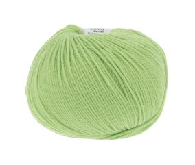 Pelote de laine à tricoter pour layette MERINO 200 BEBE - Lang Yarns