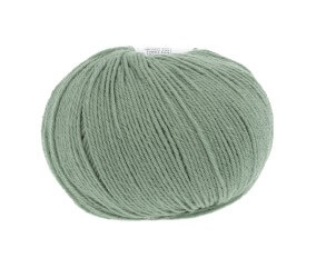 Pelote de laine à tricoter pour layette MERINO 200 BEBE - Lang Yarns