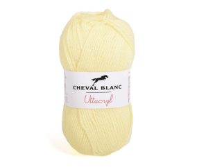 Fil à tricoter UTTACRYL - Cheval Blanc - 43 CITRON
